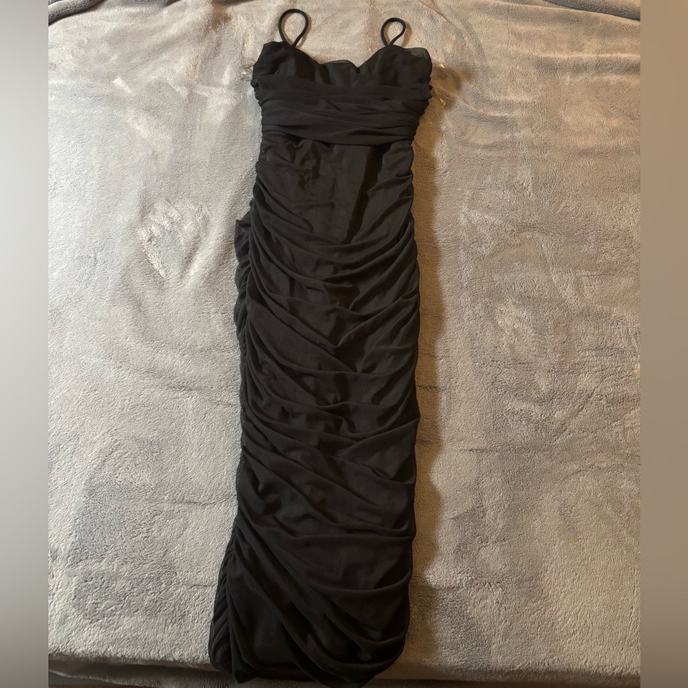 Crystal Doll Runched Tube Dress